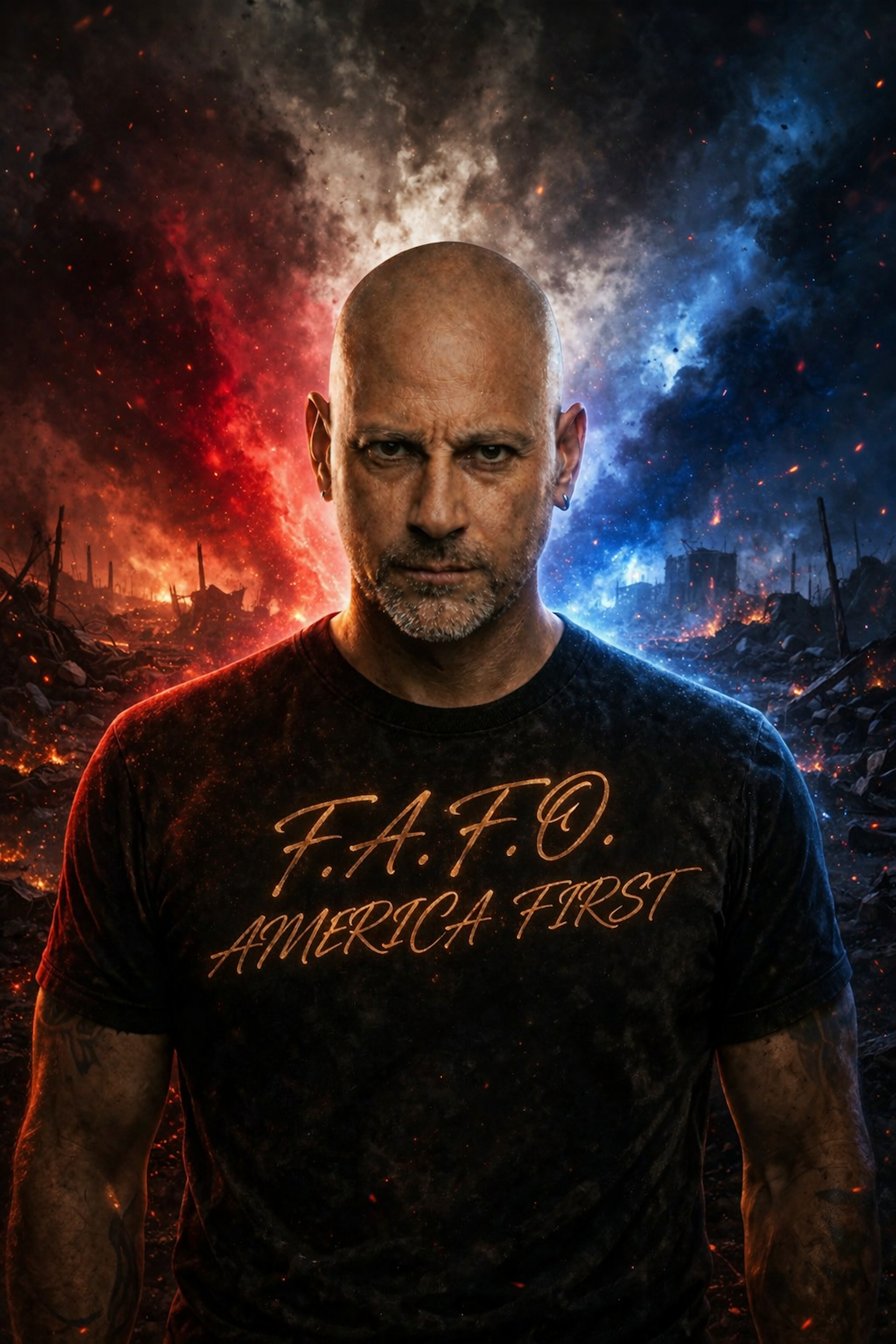 F.A.F.O. America First Campaign Icon